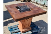 Barbecue Rosso Quadrato  499,00€